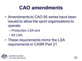 LSA requirements